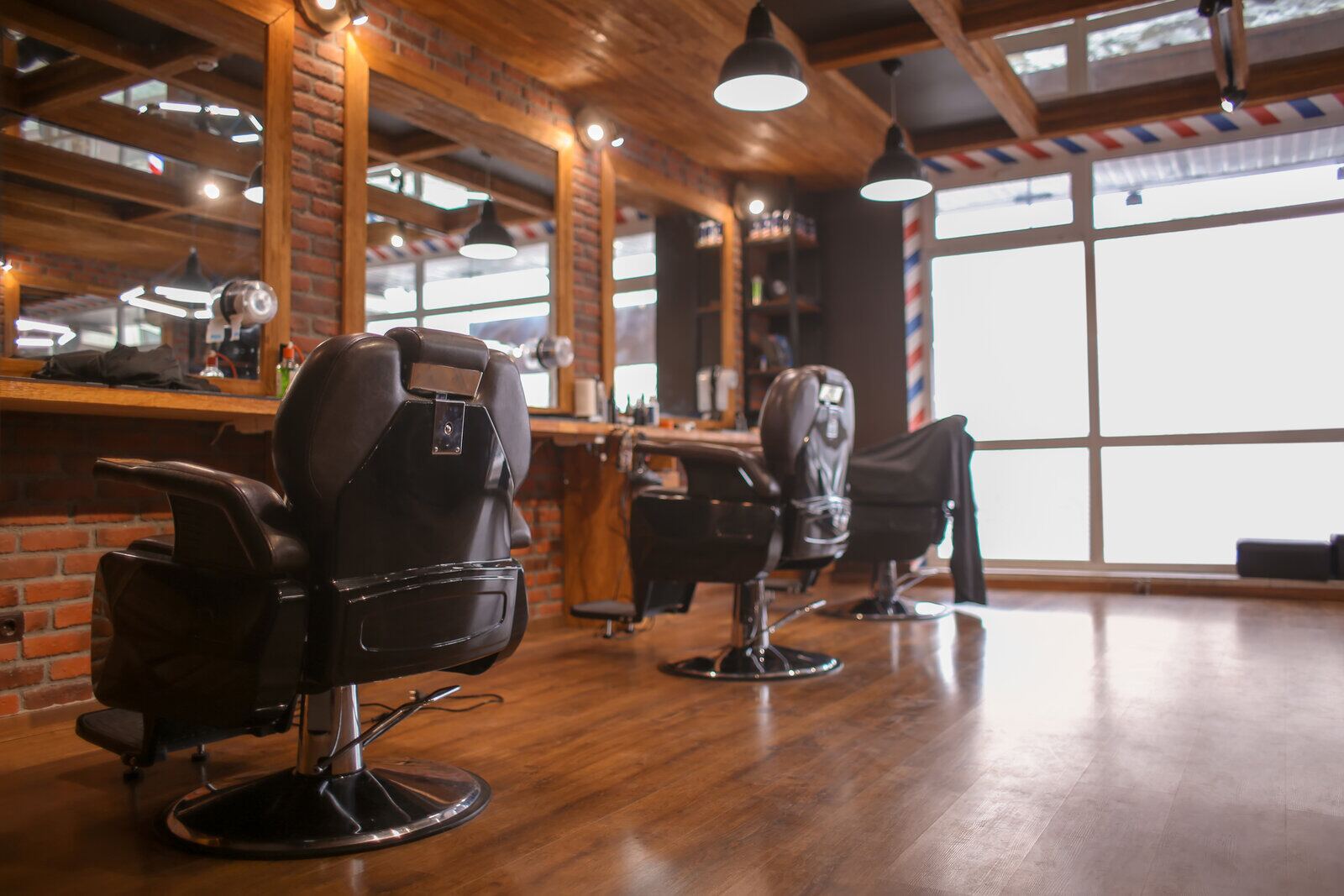 Ambiente Barbería El Roble