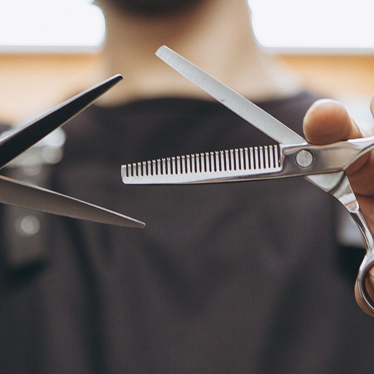 Tijeras de barbero